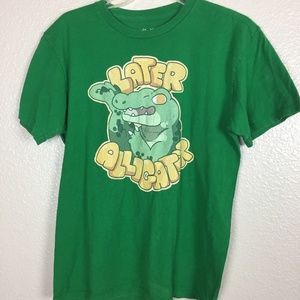 Tee Public Men Green Graphic T-Shirt